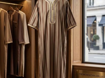Marrakesh Earth Tone Moroccan Thobe
