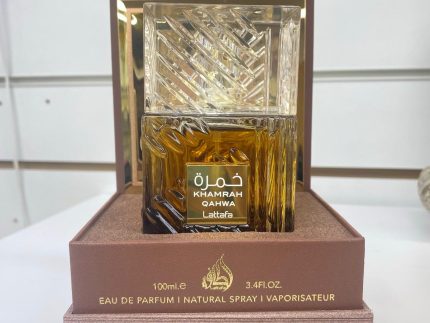 Lattafa Khamrah Qahwa Eau de Parfum 100ml – Premium Arabian Fragrance
