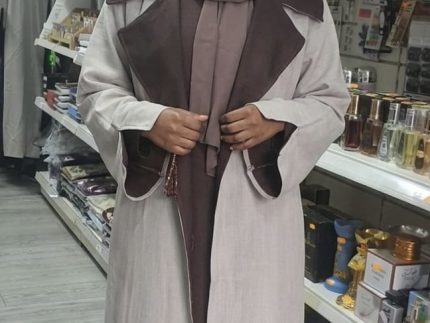 Outer Open Abaya Long Coat