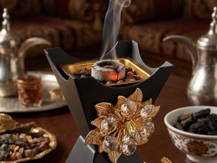 Ebony Black Incense Bakhoor Burner