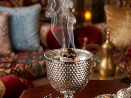 Azurite Silver Incense Bakhoor Burner